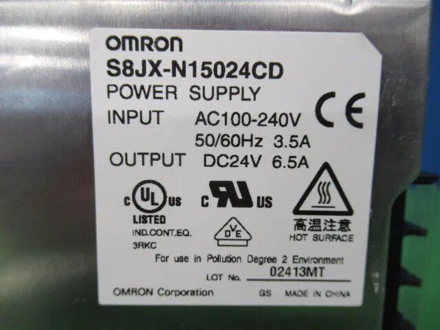 Omron S8JX-N15024CD Switching power supply Detail Image - ASKINDEX Korea