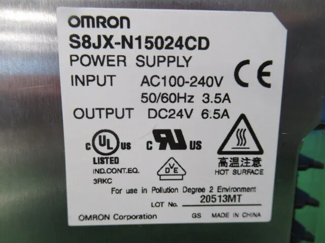 Omron S8JX-N15024CD Switching power supply Detail Image - ASKINDEX Korea