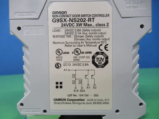 Omron G9SX-NS202-RT Door switch controller Detail Image - ASKINDEX Korea