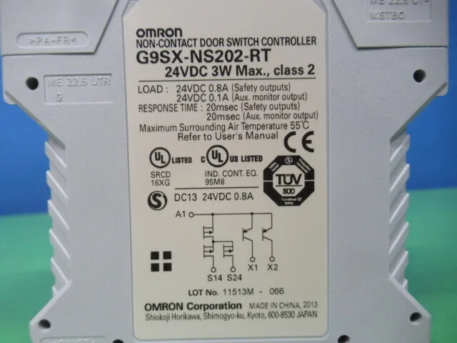 Omron G9SX-NS202-RT Door switch controller Detail Image - ASKINDEX Korea