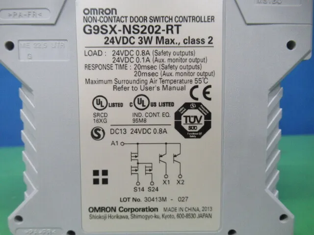 Omron G9SX-NS202-RT Door switch controller Detail Image - ASKINDEX Korea
