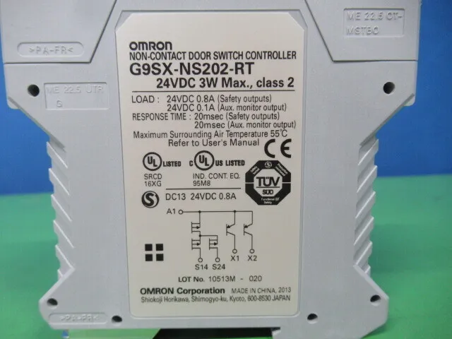 Omron G9SX-NS202-RT Door switch controller Detail Image - ASKINDEX Korea