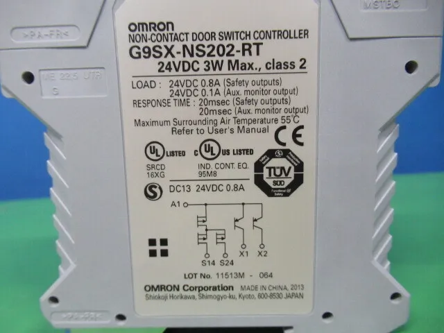 Omron G9SX-NS202-RT Door switch controller Detail Image - ASKINDEX Korea