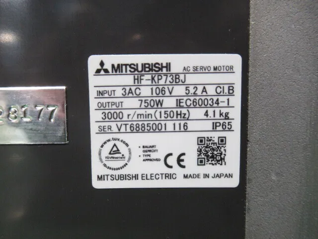 Mitsubishi Electric HF-KP73BJ AC servo motor Detail Image - ASKINDEX Korea