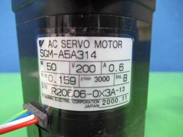 야스카와 전기 SGM-A5A314 AC 서보 모터 상세 이미지 - ASKINDEX 코리아