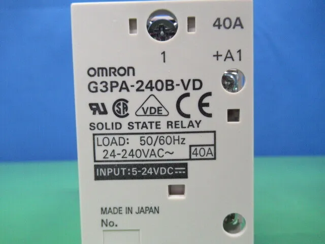 Omron G3PA-240B-VD Solid State Relay Detail Image - ASKINDEX Korea