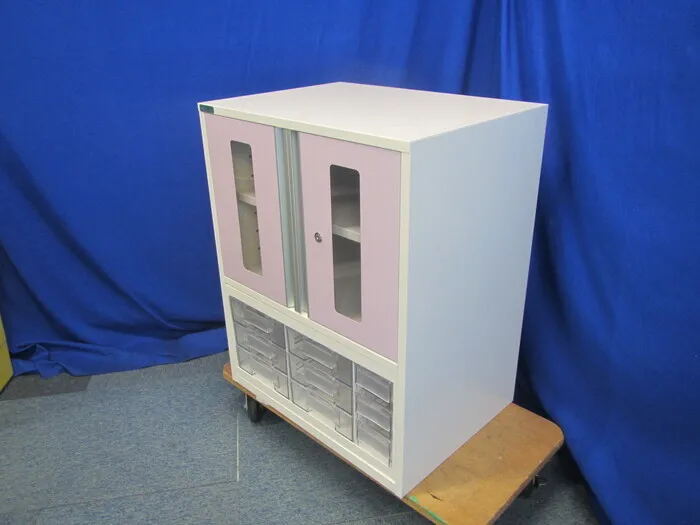 AS ONE NM-650PA4 Small storage box with door