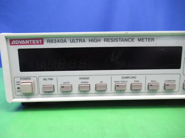 Advantest R8340A Digital ultra-high resistance/micro-current meter Detail Image - ASKINDEX Korea