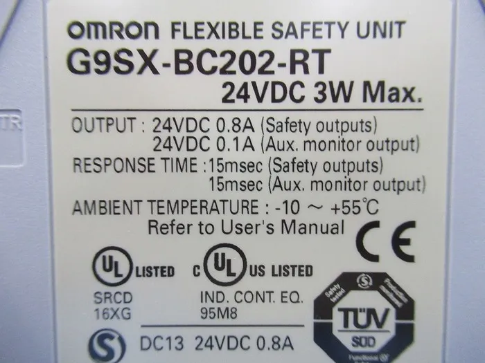 오므론 G9SX-BC202-RT 도어 스위치 컨트롤러 상세 이미지 - ASKINDEX 코리아