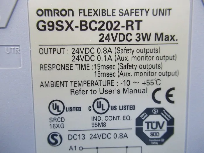 오므론 G9SX-BC202-RT 도어 스위치 컨트롤러 상세 이미지 - ASKINDEX 코리아