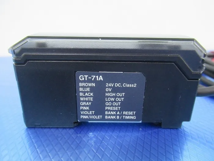 ko_キーエンス GT-71A ko_汎用接触式デジタルセンサアンプユニット(親機) 상세 이미지 - ASKINDEX 코리아