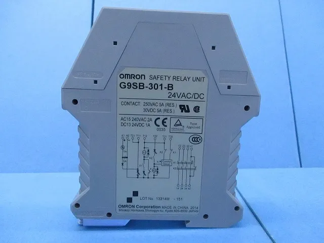 오므론 G9SB-301-B 안전 릴레이 유닛 상세 이미지 - ASKINDEX 코리아