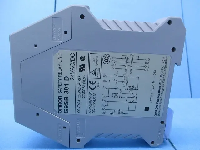 오므론 G9SB-301-D 안전 릴레이 유닛 상세 이미지 - ASKINDEX 코리아