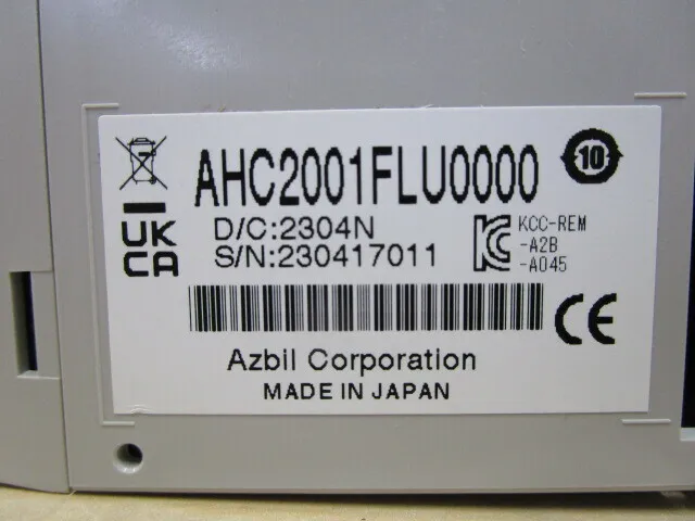 ko_アズビル AHC2001FLU0000 ko_モジュール型調節計 상세 이미지 - ASKINDEX 코리아