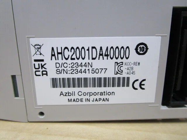 ko_アズビル AHC2001DA4000 ko_アナログ入力ユニット 상세 이미지 - ASKINDEX 코리아