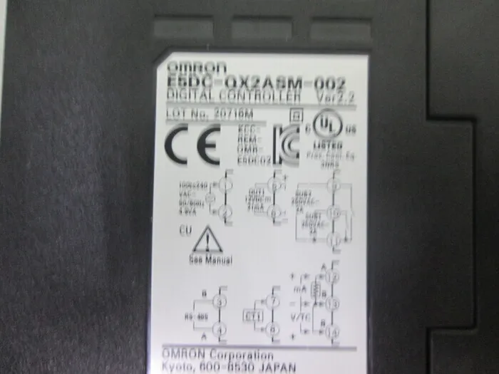 오므론 E5DC-RX2ASM-002 온도 조절기 상세 이미지 - ASKINDEX 코리아
