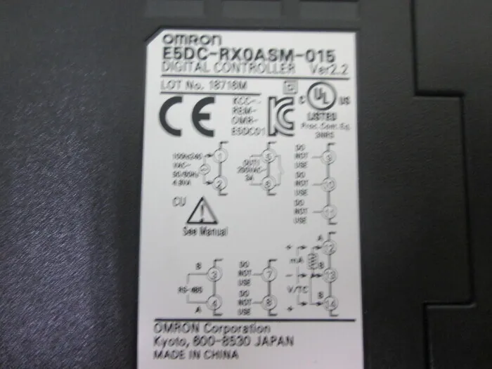 오므론 E5DC-RX2ASM-002 온도 조절기 상세 이미지 - ASKINDEX 코리아