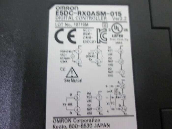 오므론 E5DC-RX2ASM-002 온도 조절기 상세 이미지 - ASKINDEX 코리아