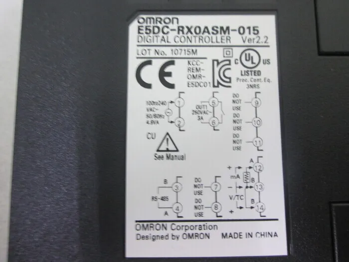 오므론 E5DC-RX2ASM-002 온도 조절기 상세 이미지 - ASKINDEX 코리아