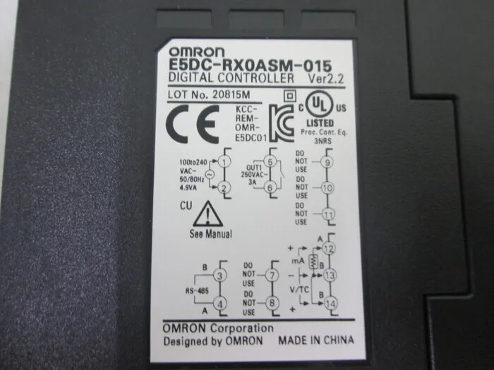 오므론 E5DC-RX2ASM-002 온도 조절기 상세 이미지 - ASKINDEX 코리아