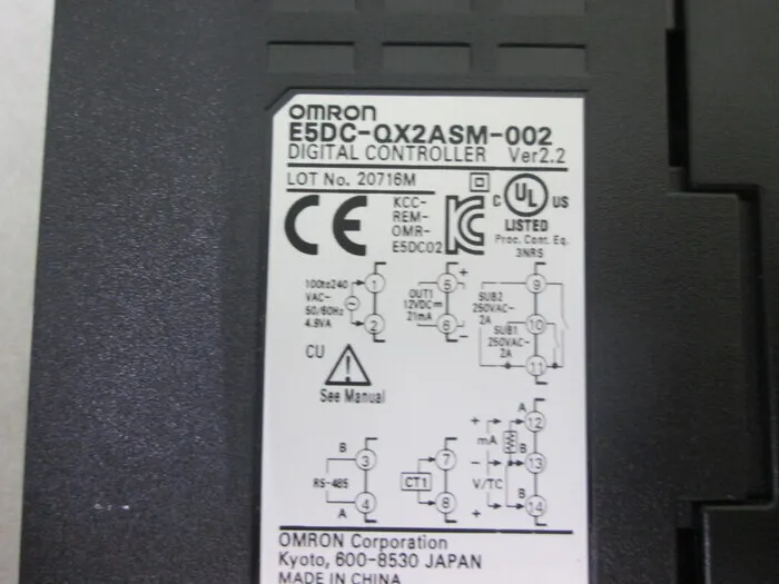 오므론 E5DC-RX2ASM-002 온도 조절기 상세 이미지 - ASKINDEX 코리아