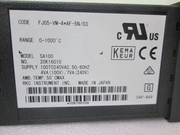Physical and chemical industry SA100 Temperature regulator Detail Image - ASKINDEX Korea