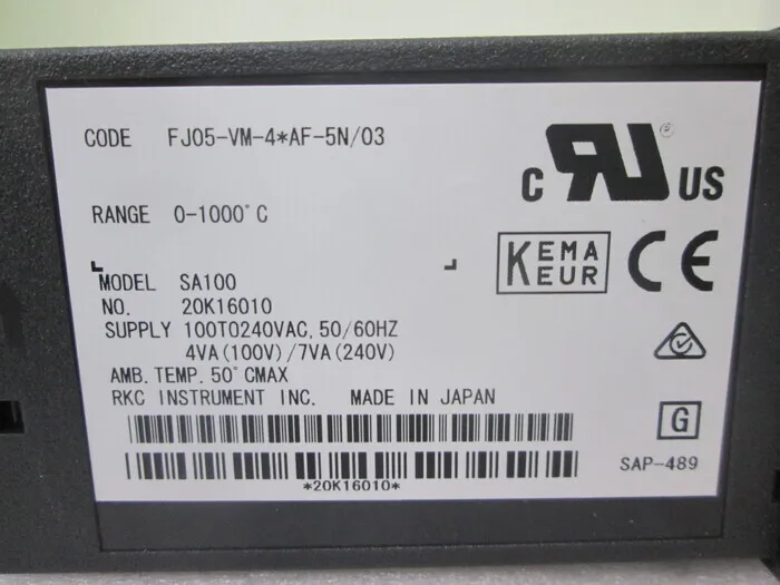 Physical and chemical industry SA100 Temperature regulator Detail Image - ASKINDEX Korea