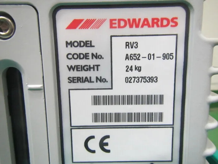 ko_エドワーズ RV-3 ko_ロータリー真空ポンプ 상세 이미지 - ASKINDEX 코리아