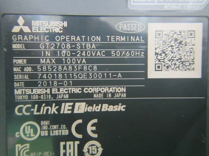 ko_三菱電機 GT2708-STBA ko_タッチパネル 상세 이미지 - ASKINDEX 코리아