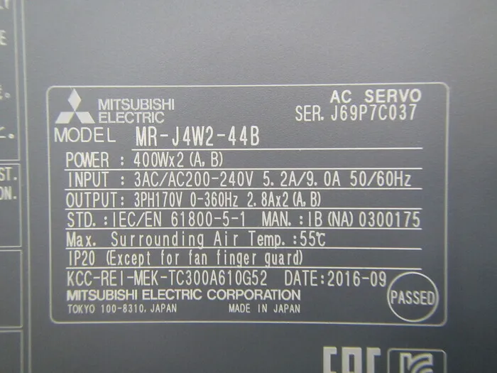 ko_三菱電機 MR-J4W2-44B ko_ＡＣサーボドライバー 상세 이미지 - ASKINDEX 코리아