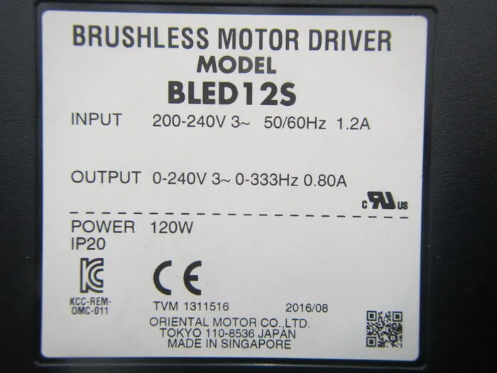 en_オリエンタルモーター BLED12S en_ブラシレスモータードライバー Detail Image - ASKINDEX Korea