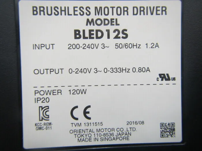 en_オリエンタルモーター BLED12S en_ブラシレスモータードライバー Detail Image - ASKINDEX Korea