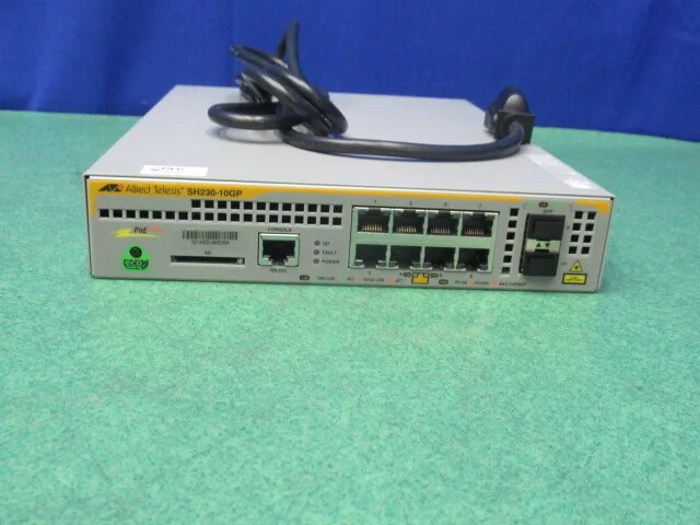 알라이드 텔레시스 AT-SH230-10GP 스위칭 허브 상세 이미지 - ASKINDEX 코리아