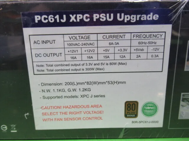 en_シャトル PC61J en_PC電源 Detail Image - ASKINDEX Korea
