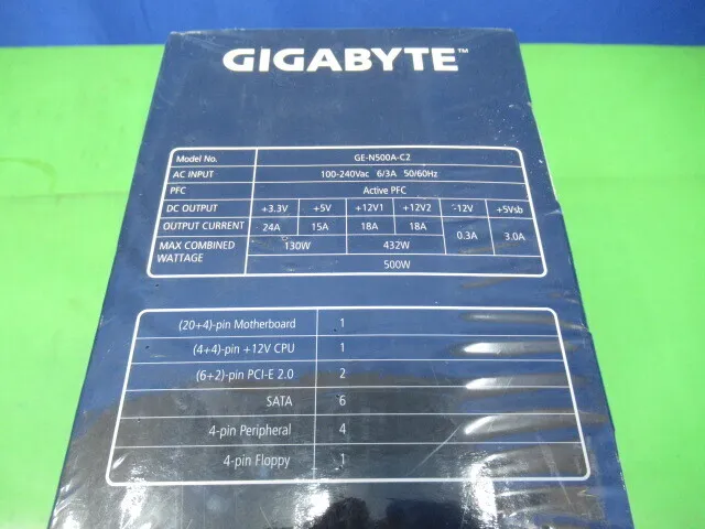 en_ギガバイト GE-N500A-C2 en_PC電源 Detail Image - ASKINDEX Korea