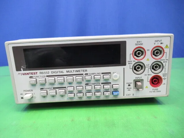 en_アドバンテスト R6552 en_マルチメーター Detail Image - ASKINDEX Korea