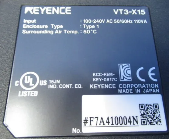 en_キーエンス VT3-X15 en_タッチパネル Detail Image - ASKINDEX Korea