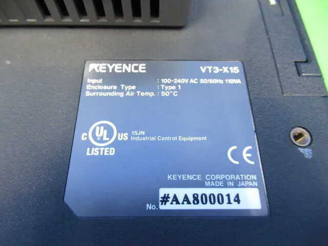 ko_キーエンス VT3-X15 ko_タッチパネル 상세 이미지 - ASKINDEX 코리아