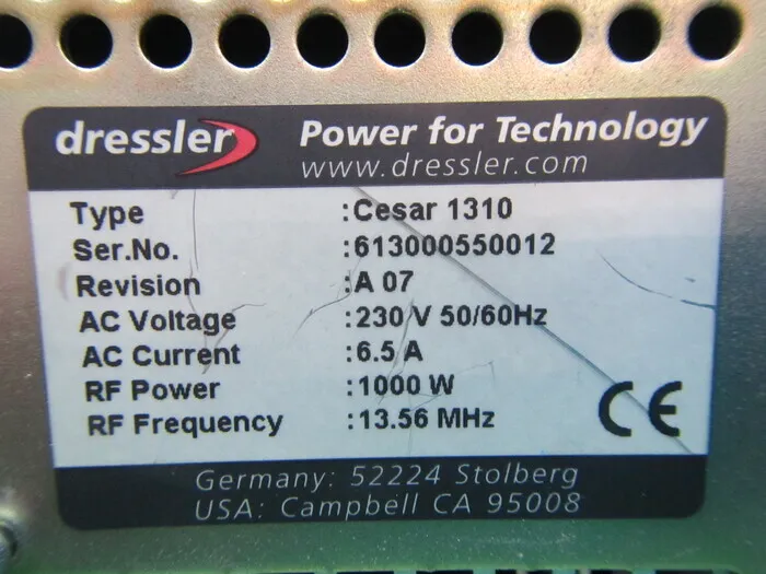 ko_アドバンスドエナジー CESAR1310 ko_RF電源 상세 이미지 - ASKINDEX 코리아