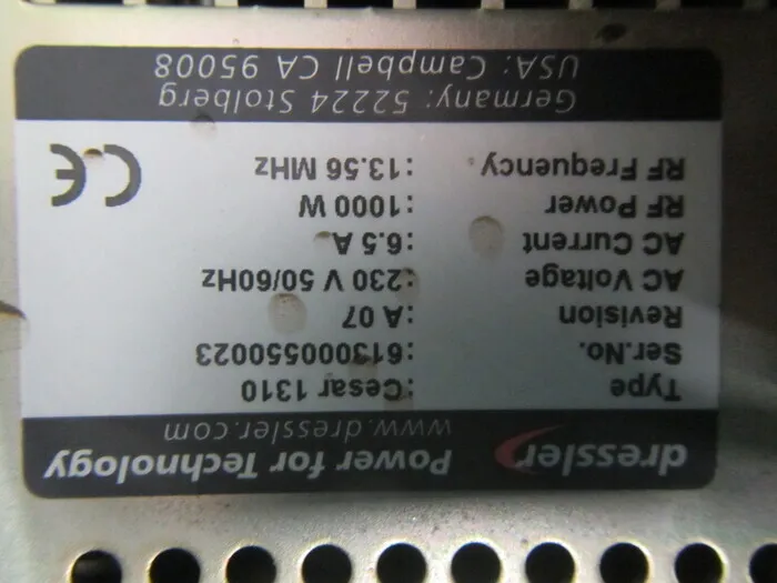 ko_アドバンスドエナジー CESAR1310 ko_RF電源 상세 이미지 - ASKINDEX 코리아