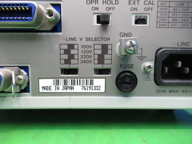 en_アドバンテスト R6142 en_直流電圧電流発生器 Detail Image - ASKINDEX Korea