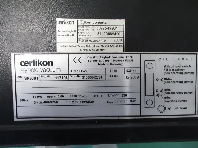 en_ライボルト SP630 F en_ドライポンプ（水冷） Detail Image - ASKINDEX Korea