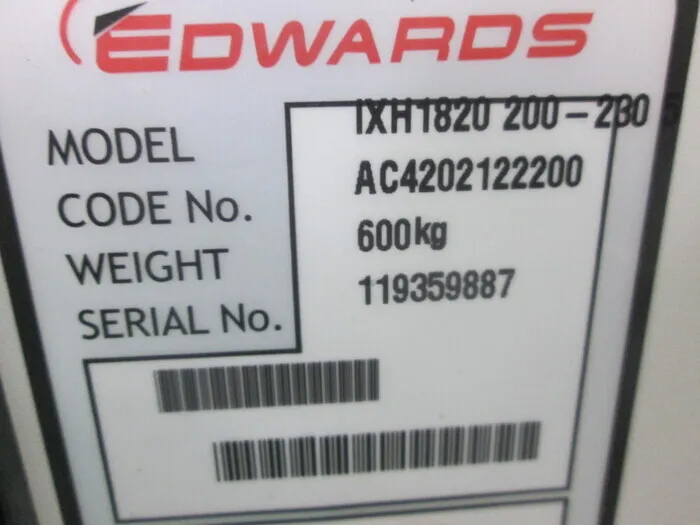 en_エドワーズ IXH1820 200-2B0 en_ドライポンプ Detail Image - ASKINDEX Korea