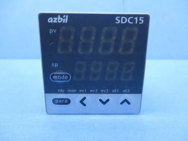 ko_アズビル C15TR0TA0400 ko_デジタル指示調節計 상세 이미지 - ASKINDEX 코리아