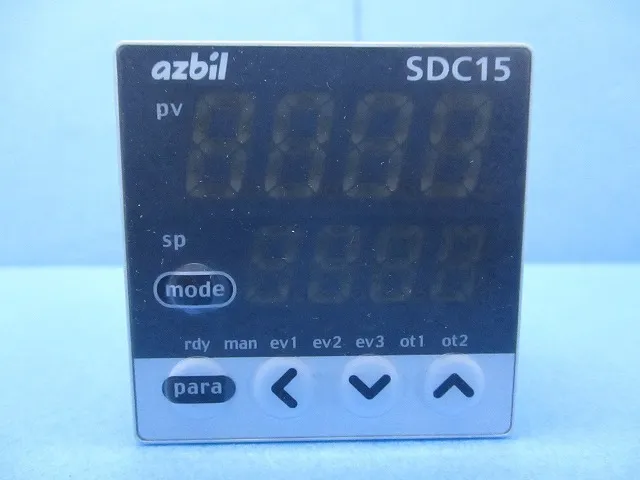 ko_アズビル C15TR0TA0400 ko_デジタル指示調節計 상세 이미지 - ASKINDEX 코리아