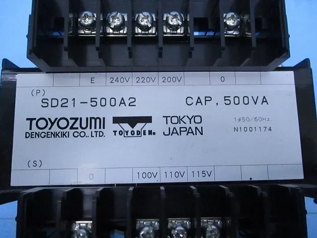ko_豊澄電源機器 SD21-500A2 ko_汎用絶縁トランス 상세 이미지 - ASKINDEX 코리아