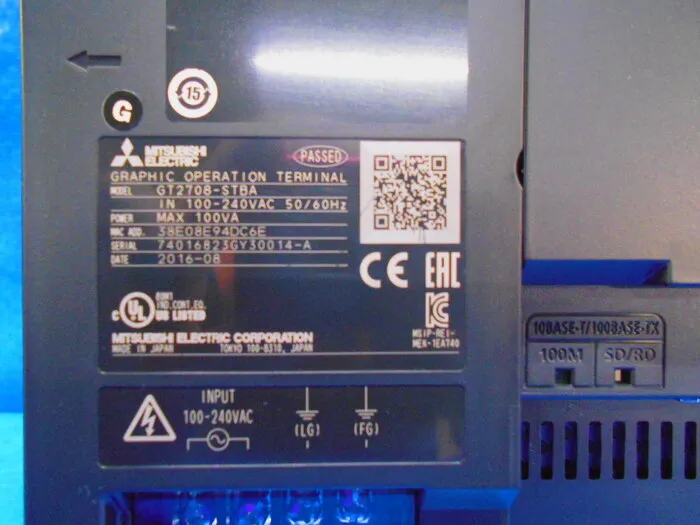 en_三菱電機 GT2708-STBA en_タッチパネル Detail Image - ASKINDEX Korea