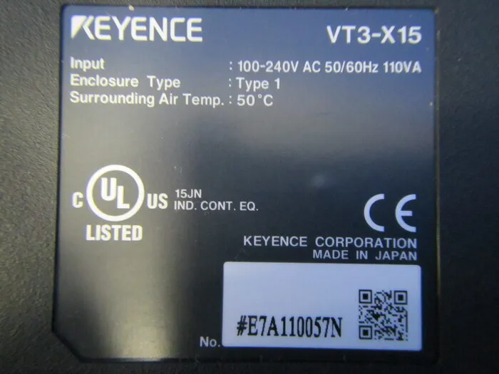 ko_キーエンス VT3-X15 ko_タッチパネル 상세 이미지 - ASKINDEX 코리아