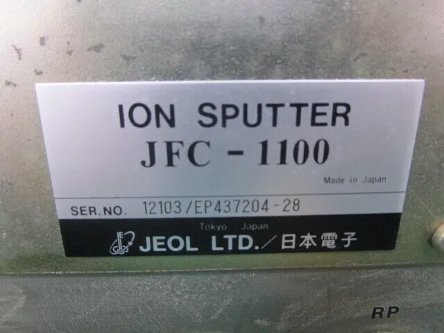 ko_日本電子 JFC-1100 ko_イオンスパッタ 상세 이미지 - ASKINDEX 코리아
