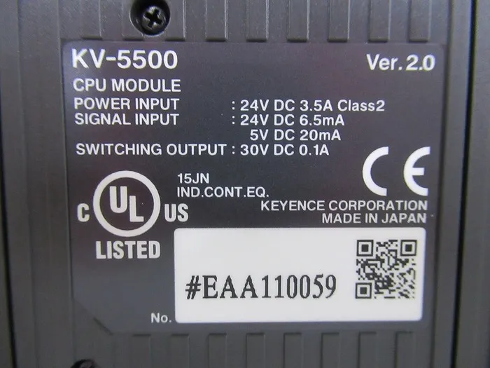 ko_キーエンス KV-5500 ko_シーケンサー(PLC) 상세 이미지 - ASKINDEX 코리아